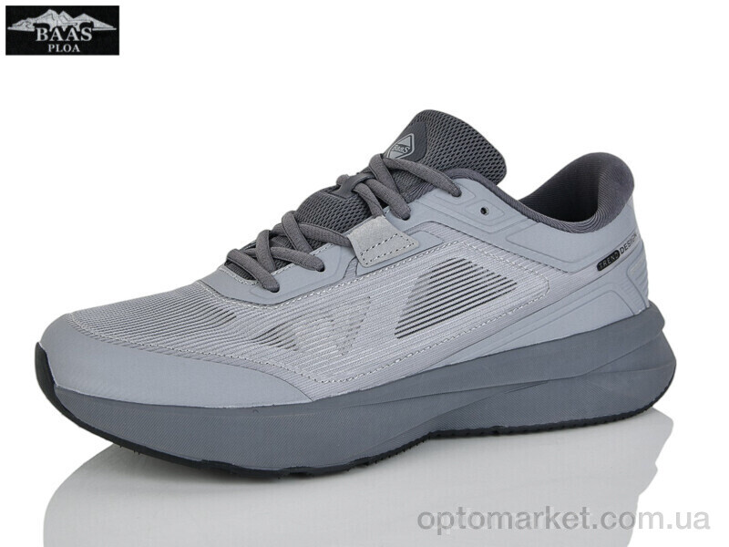 Купить Кросівки чоловічі M7670-7 Baas сірий, фото 1