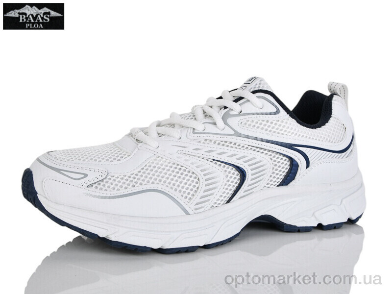 Купить Кросівки чоловічі M7672-4C Baas білий, фото 1