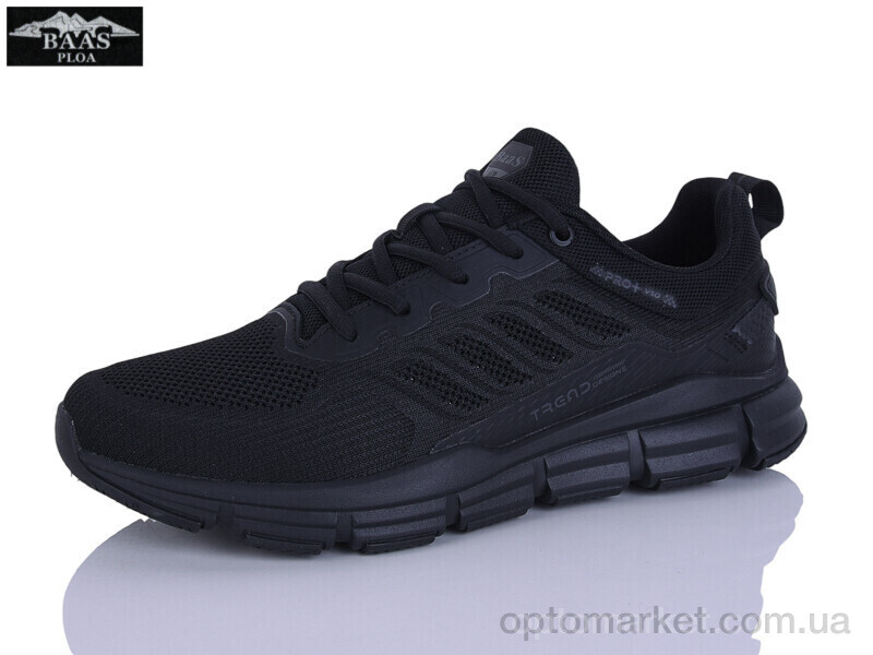 Купить Кросівки чоловічі M7679-1 Baas чорний, фото 1