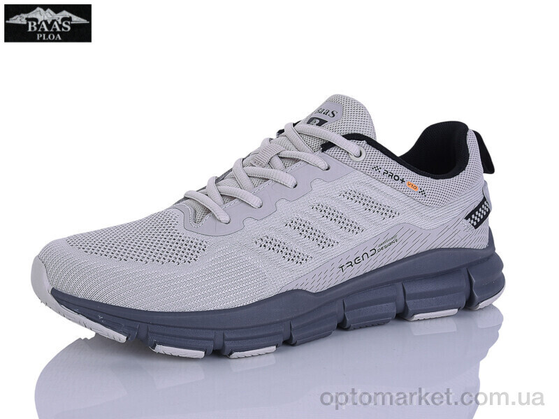 Купить Кросівки чоловічі M7679-25 Baas сірий, фото 1
