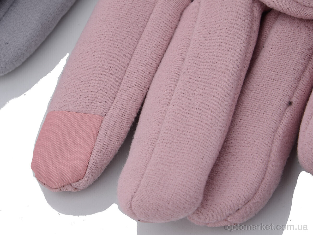 Купить Рукавички жіночі M7Ж плащівка-хуто mix RuBi мікс, фото 2