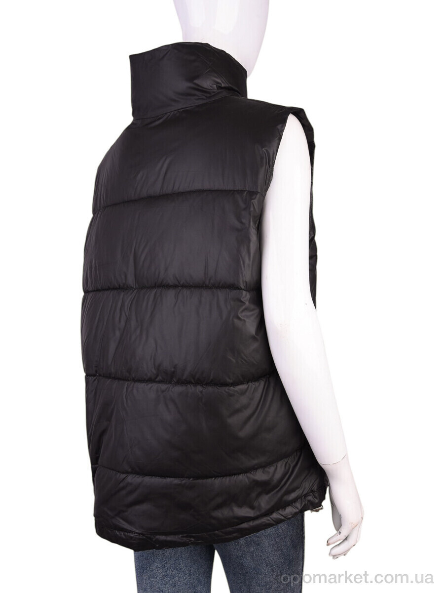 Купить Жилетка жіночі M811 (11967) black Kafunu чорний, фото 2