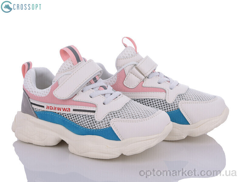 Купить Кросівки дитячі M89-1 pink Apawwa бежевий, фото 1