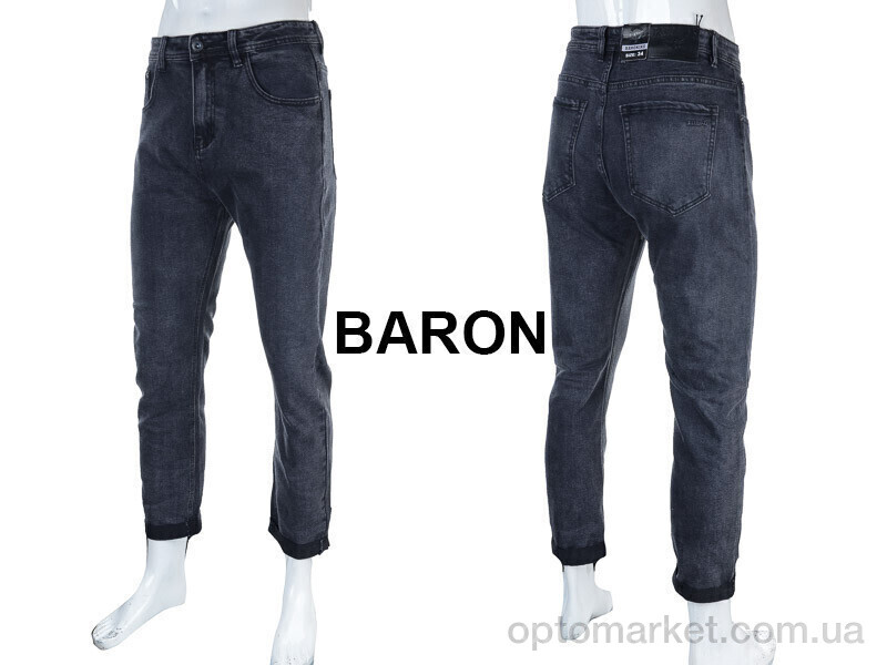 Купить Джинси чоловічі M9001 d.grey Baron сірий, фото 3