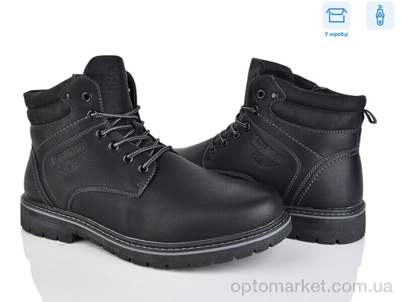 Купить Черевики чоловічі M91-1A Nasite чорний, фото 1