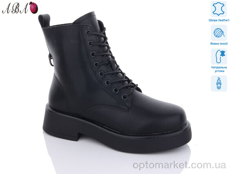 Купить Черевики жіночі M9ABA59 Hengji чорний, фото 1