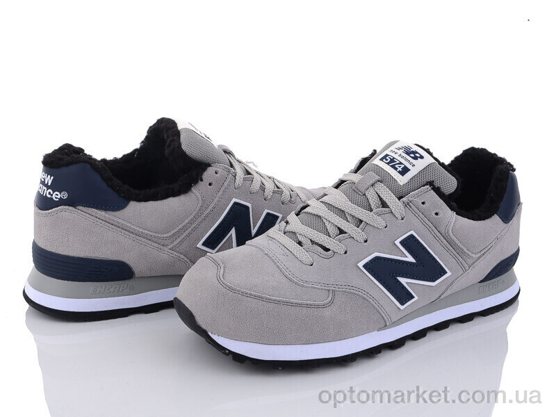 Купить Кросівки чоловічі MA900-22 N.w balance сірий, фото 2