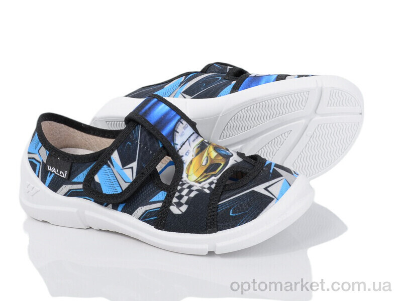 Купить Капці дитячі Marco 360-481 Waldi чорний, фото 1