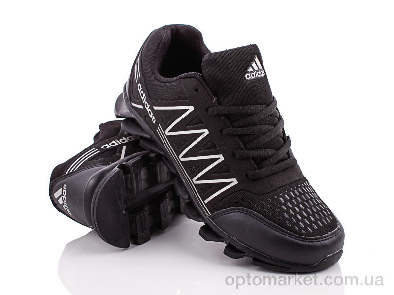 Купить Кросівки чоловічі MAX90-21 black-silver Adidas чорний, фото 1