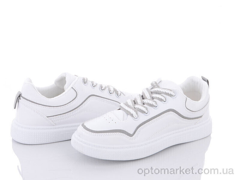 Купить Кросівки жіночі MB01 сіро-білий Lion білий, фото 1