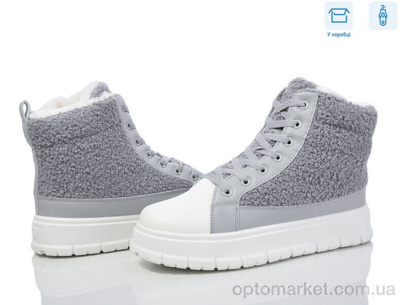 Купить Черевики жіночі MB014-7 (09645) Stilli сірий, фото 1