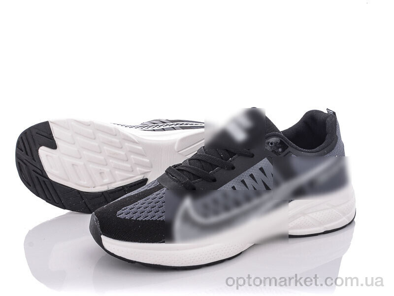 Купить Кросівки чоловічі MB05(H105) black-white Wonex сірий, фото 1