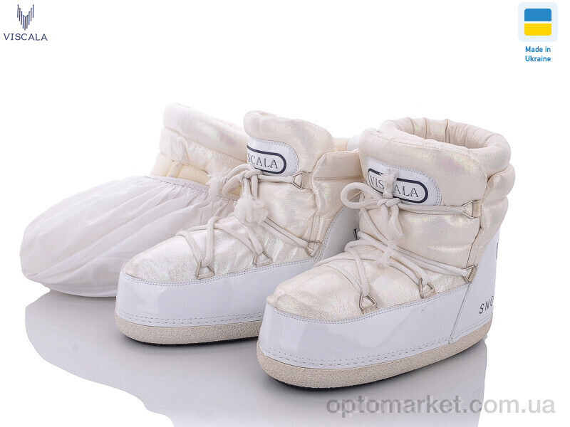 Купить Місяцеходи дитячі MB17002 (31-36) Viscala білий, фото 1