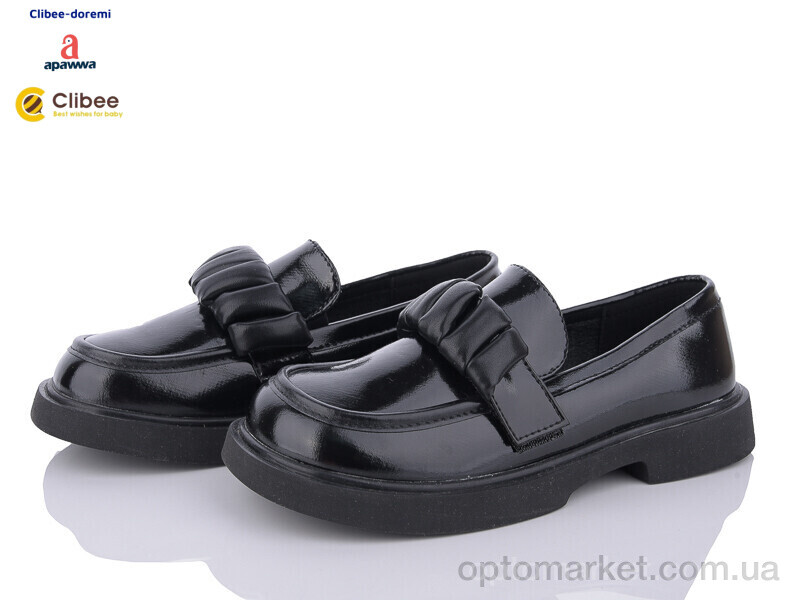 Купить Туфлі дитячі MC538 black Apawwa чорний, фото 1