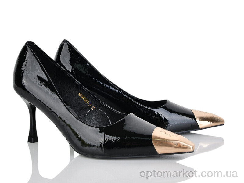 Купить Туфлі жіночі MD2025-3A Madonna чорний, фото 2