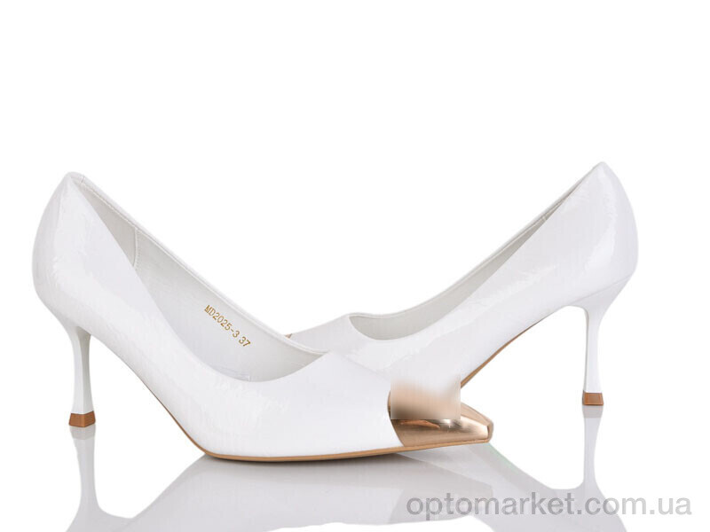 Купить Туфлі жіночі MD2025-3B Madonna білий, фото 1