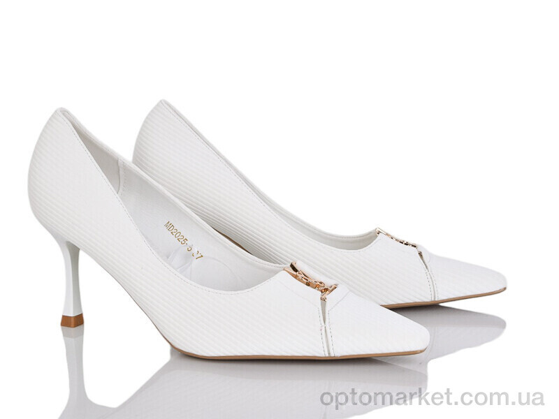 Купить Туфлі жіночі MD2025-5D Madonna білий, фото 2
