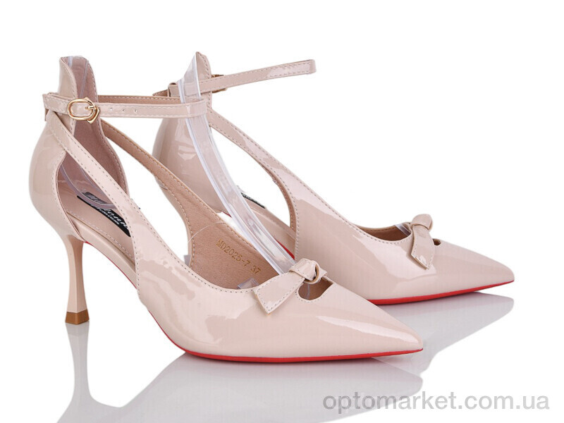 Купить Туфлі жіночі MD2025-7C Madonna бежевий, фото 1