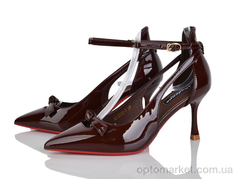Купить Туфлі жіночі MD2025-7D Madonna бордовий, фото 1