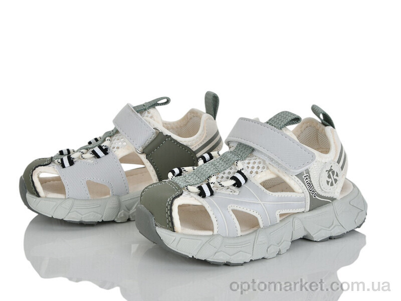 Купить Сандалі дитячі MD601-1L Kimbo-o сірий, фото 1