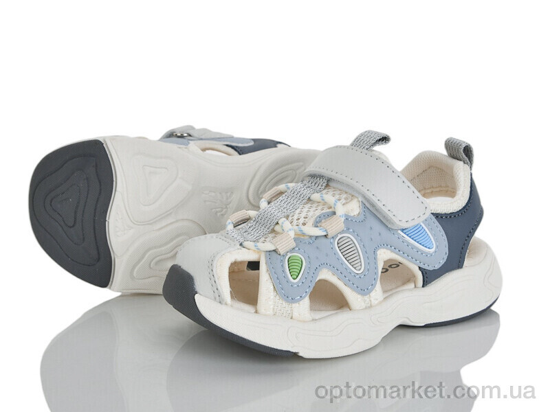 Купить Сандалі дитячі MD602-1D Kimbo-o сірий, фото 1