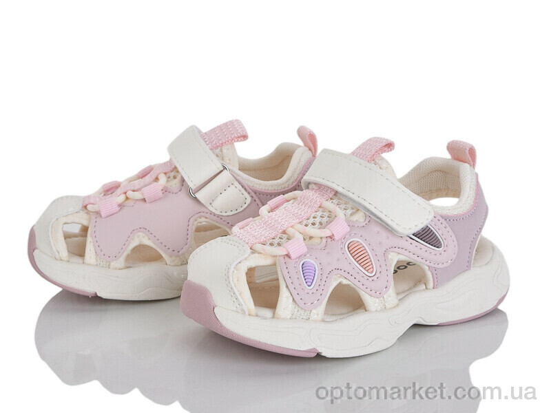 Купить Босоніжки дитячі MD602-1F Kimbo-o рожевий, фото 1