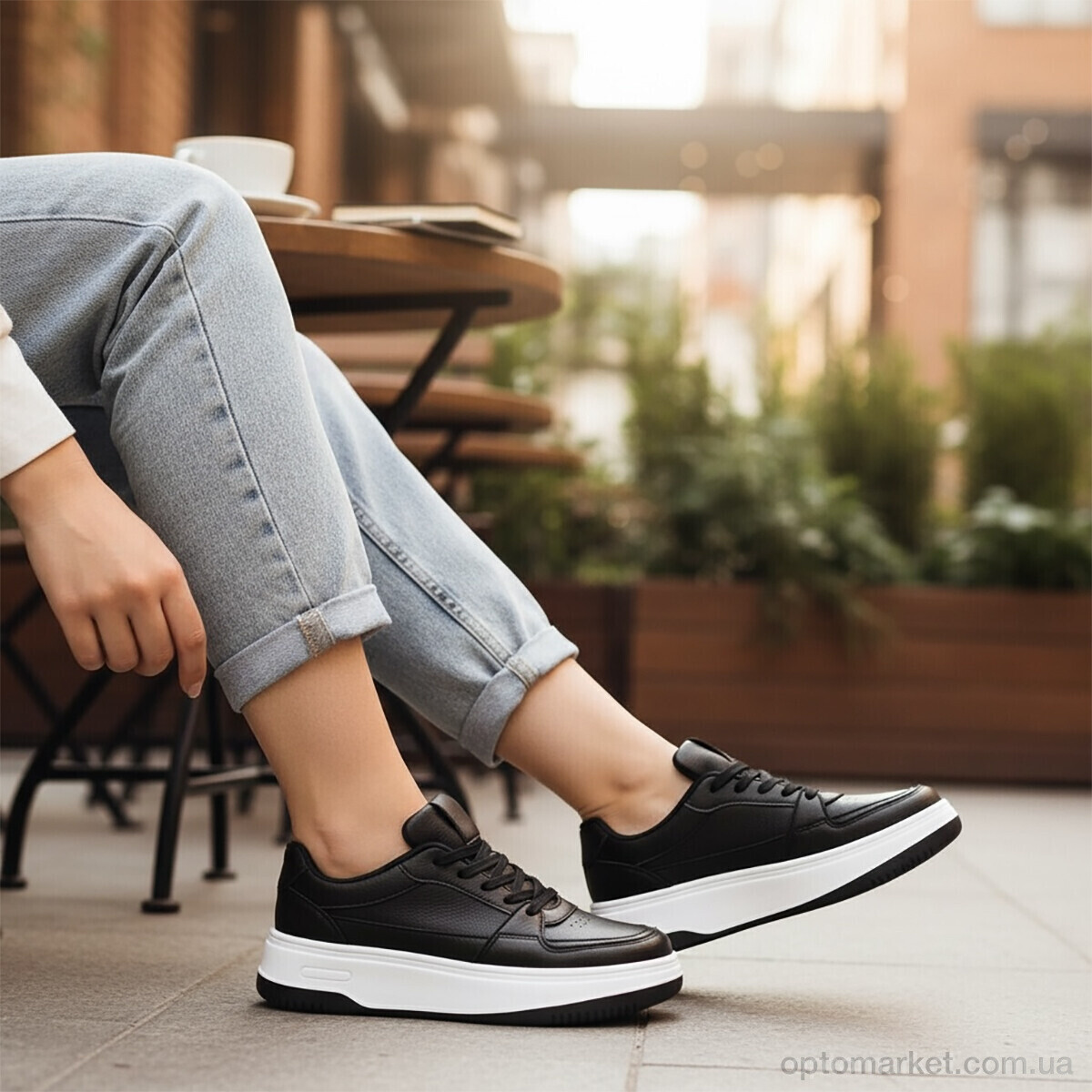 Купить Кросівки жіночі MD7-1 DaFuYuan чорний, фото 2