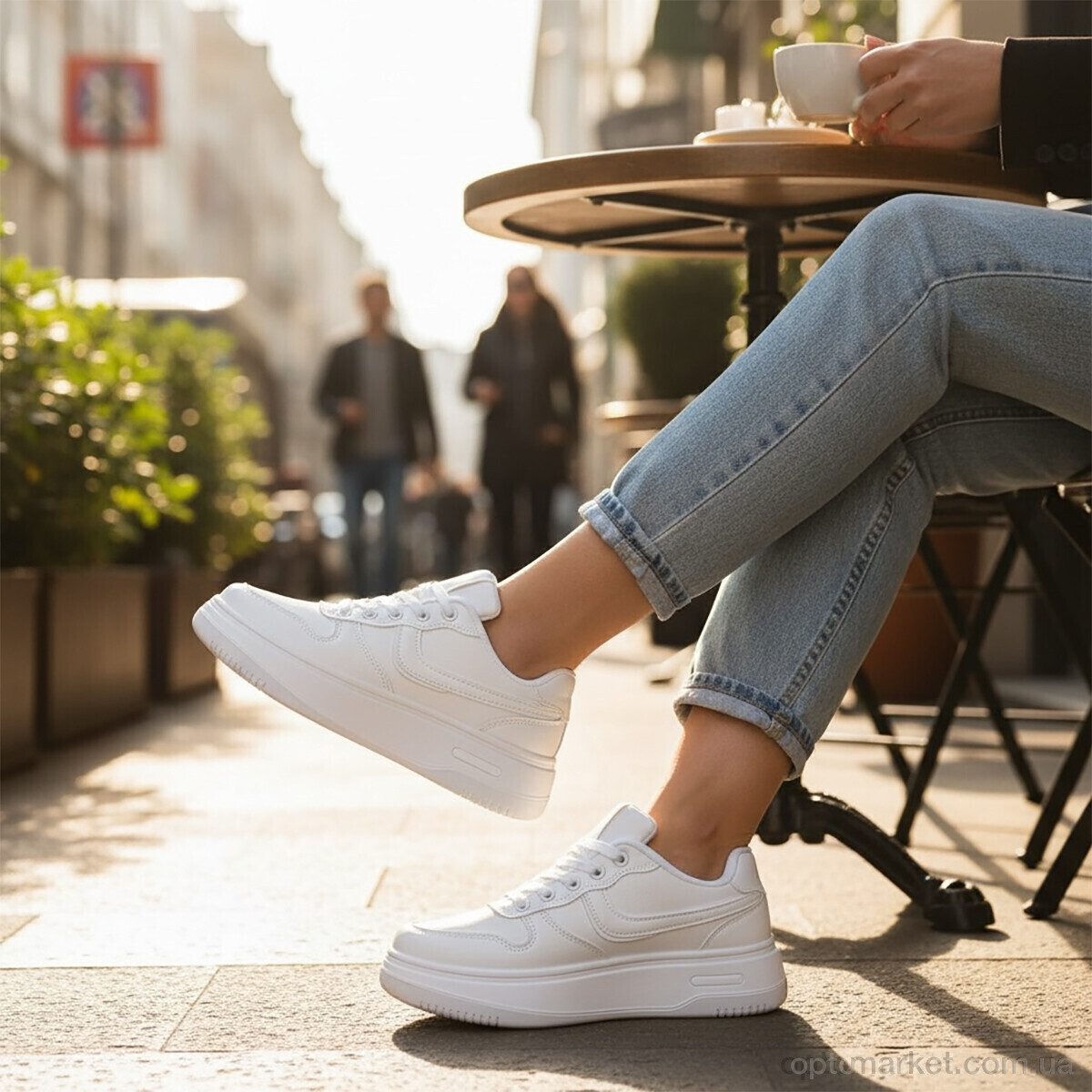 Купить Кросівки жіночі MD8-3 DaFuYuan білий, фото 2