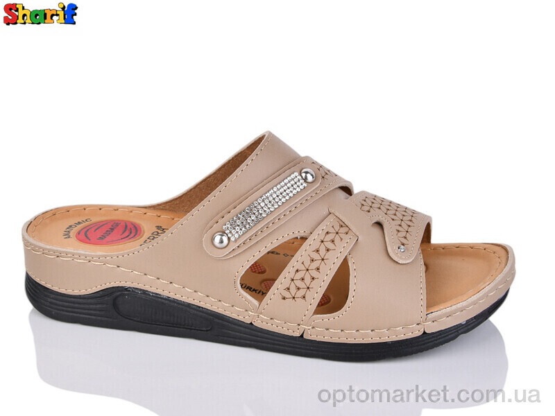 Купить Шльопанці жіночі ME1135-2 Serra коричневий, фото 1