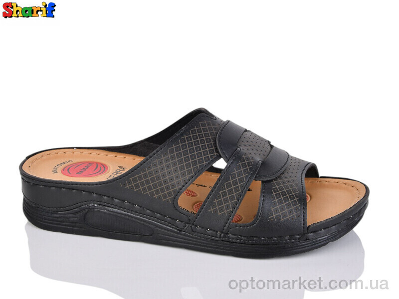 Купить Шльопанці жіночі ME1138-3 Serra чорний, фото 1