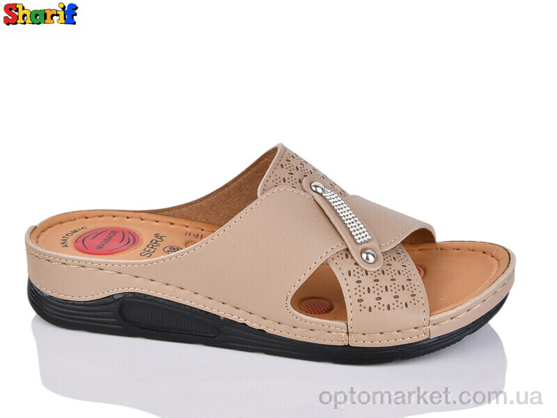 Купить Шльопанці жіночі ME1141-2 Serra коричневий, фото 1