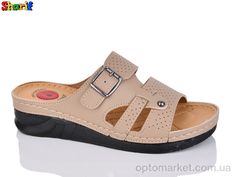 Купить Шльопанці жіночі ME1309-2 Serra коричневий, фото 1