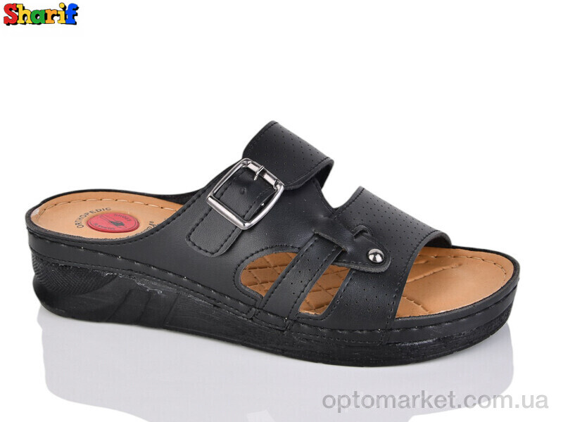 Купить Шльопанці жіночі ME1309-3 Serra чорний, фото 1