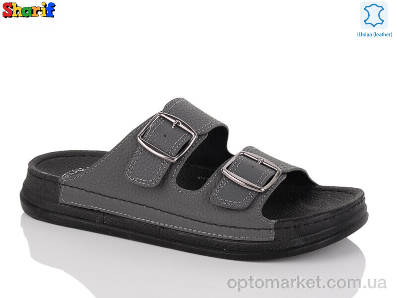 Купить Шльопанці чоловічі ME6005-2 Serra сірий, фото 1