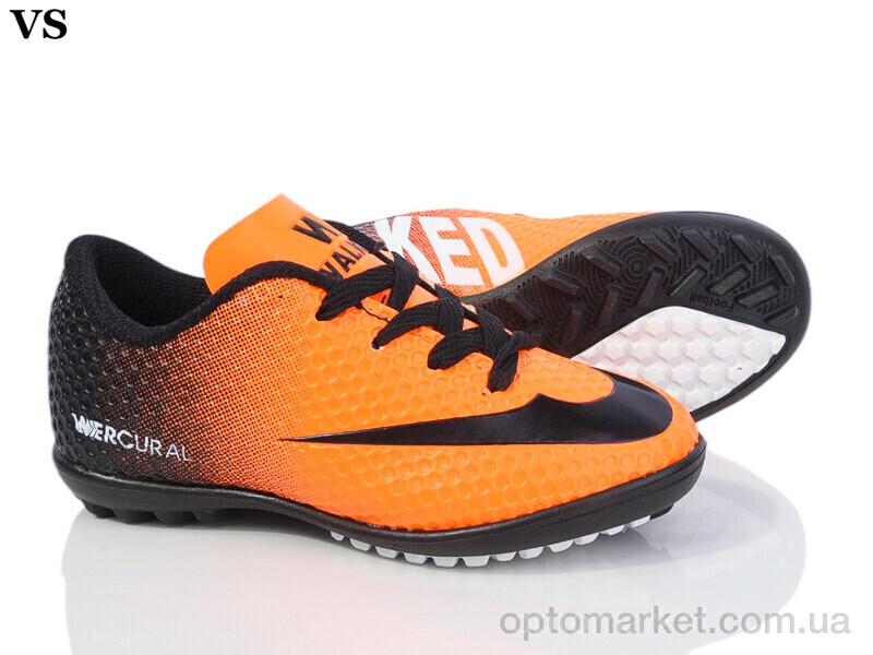 Купить Футбольне взуття дитячі Mercurial 02 orange Walked помаранчевий, фото 1