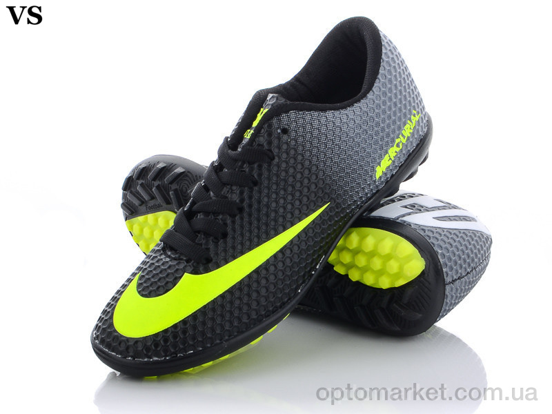 Купить Футбольне взуття дитячі Mercurial 05 (36-39) Walked чорний, фото 1