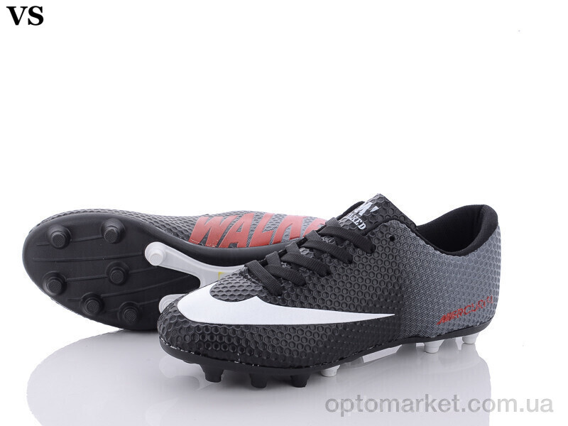 Купить Футбольне взуття дитячі Mercurial 08 Black Crampon (36-39) Walked чорний, фото 1