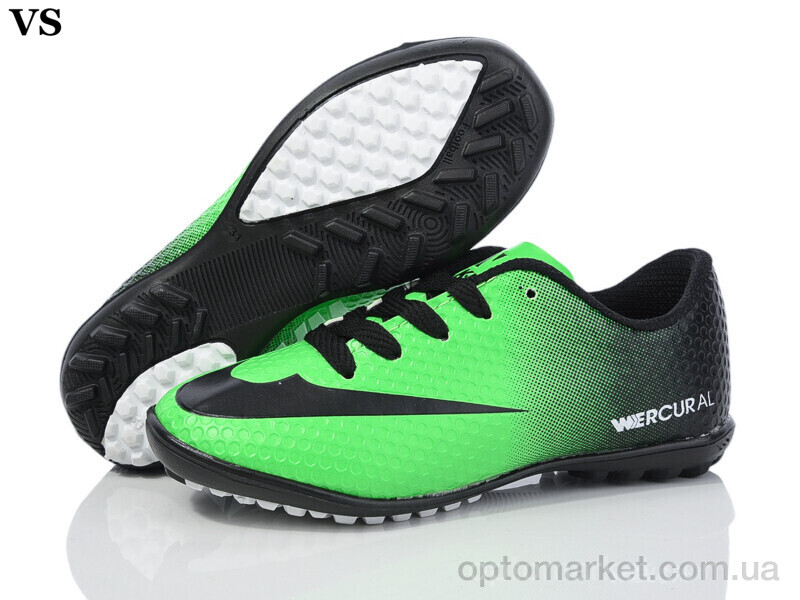 Купить Футбольне взуття дитячі Mercurial 09 green Walked зелений, фото 1