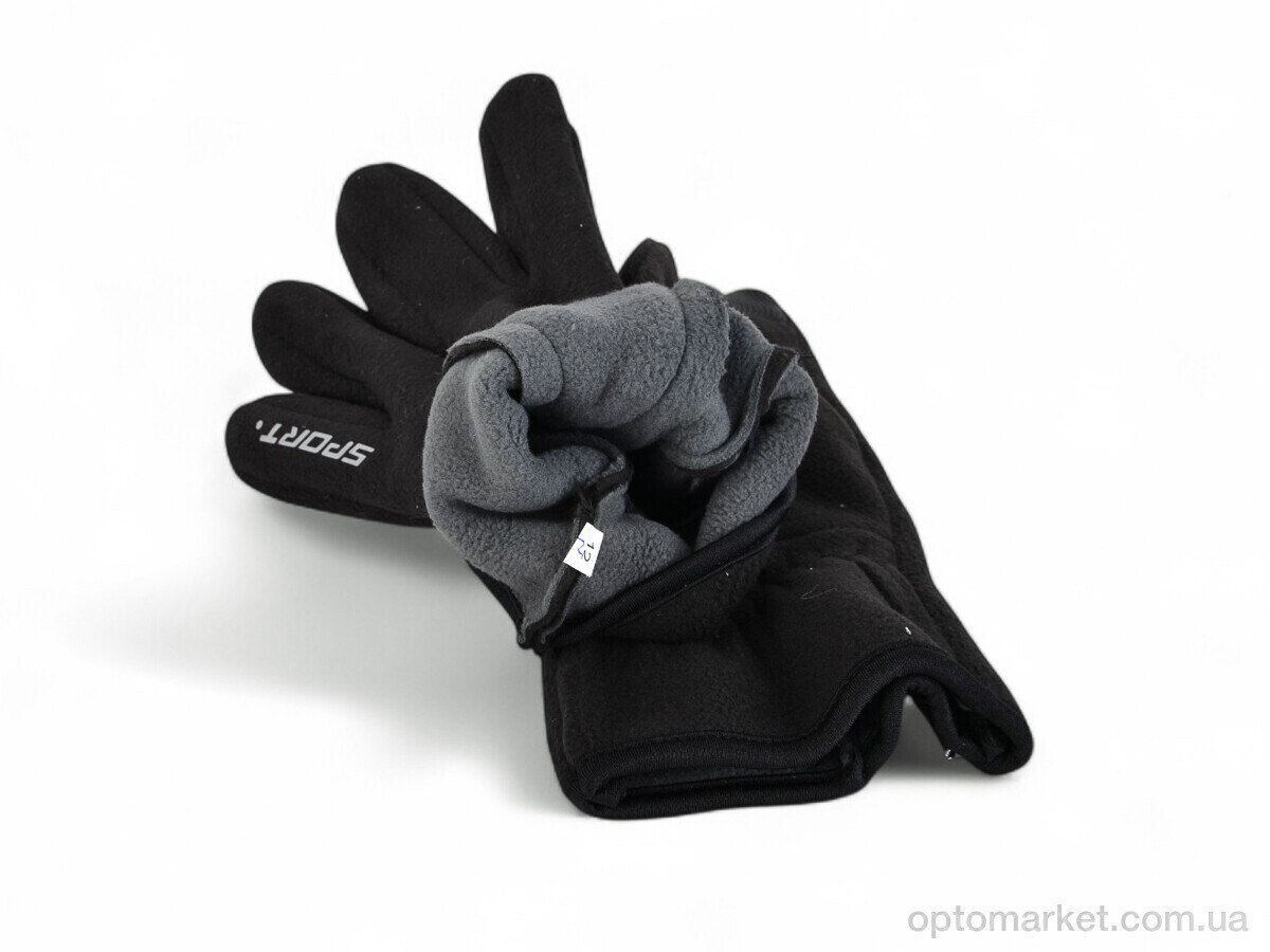 Купить Рукавички чоловічі MF02 black T.e north face чорний, фото 3