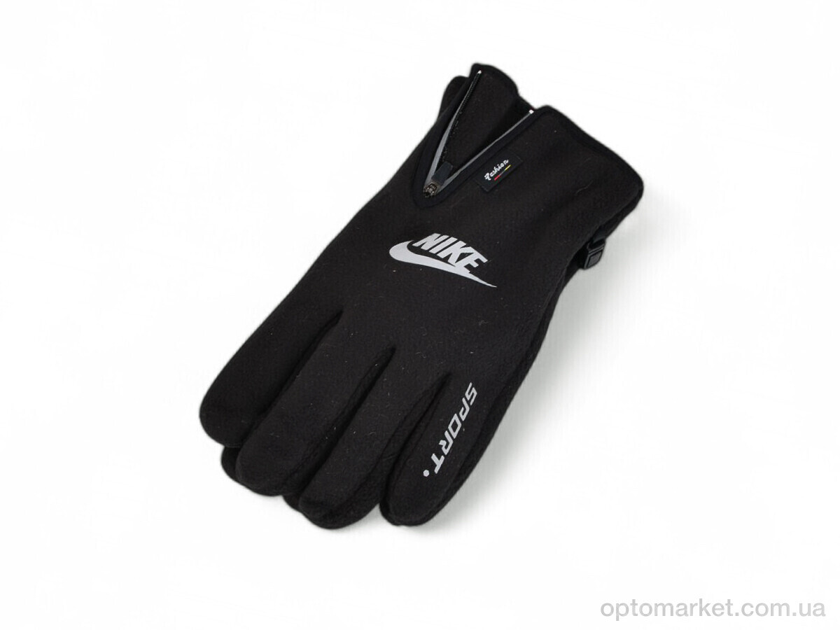 Купить Рукавички чоловічі MF03 black N.ke чорний, фото 2