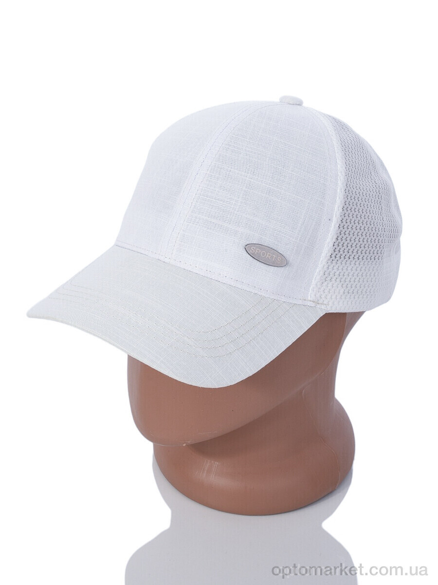 Купить Кепка чоловічі MG006-2 white RuBi білий, фото 1