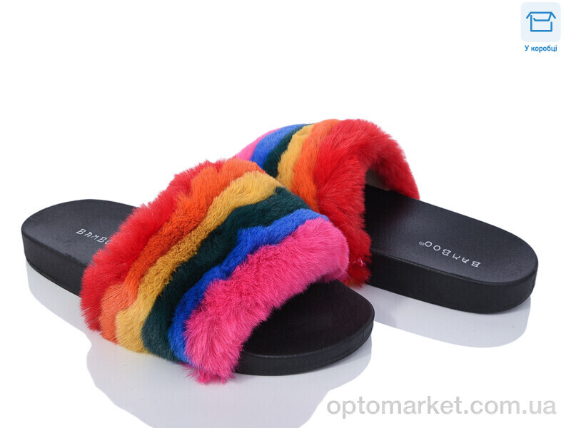 Купить Шльопанці жіночі Mindy 01 mix Bamboo мікс, фото 1