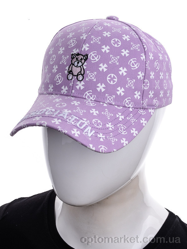 Купить Кепка жіночі Мишка001 violet MalinkaShop фіолетовий, фото 3