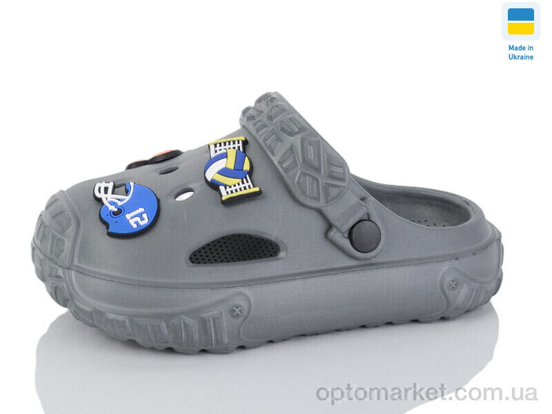 Купить Крокси дитячі ML3001 сірі Verta сірий, фото 1