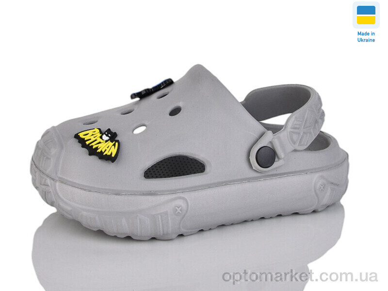 Купить Крокси дитячі ML3001 св.сірий Verta сірий, фото 1