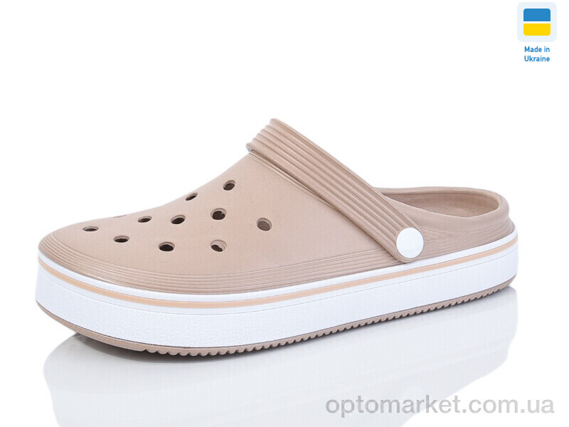 Купить Крокси жіночі ML4001 капучино Verta бежевий, фото 1