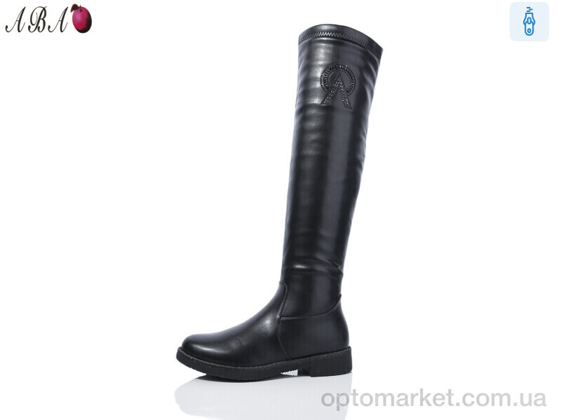 Купить Чоботи жіночі ML9315-1 Aba чорний, фото 1