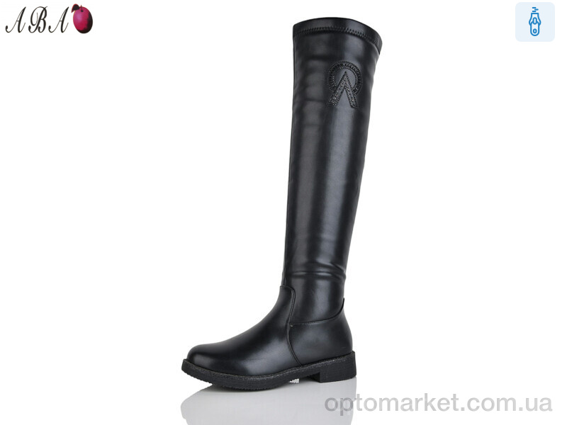 Купить Чоботи жіночі ML9315-1 Aba чорний, фото 1