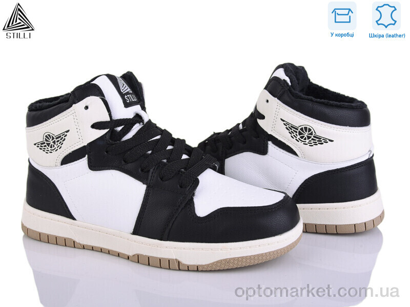 Купить Кросівки жіночі MN10-10 шкіра піна Stilli чорний, фото 1