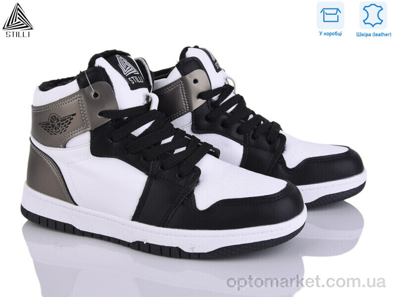 Купить Кросівки жіночі MN10-11 шкіра піна Stilli чорний, фото 1